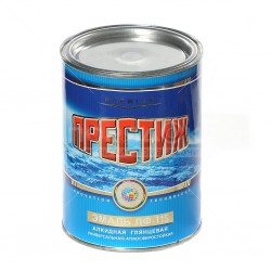 Эмаль ПФ-115  0,9 кг. голубая "ПРЕСТИЖ"